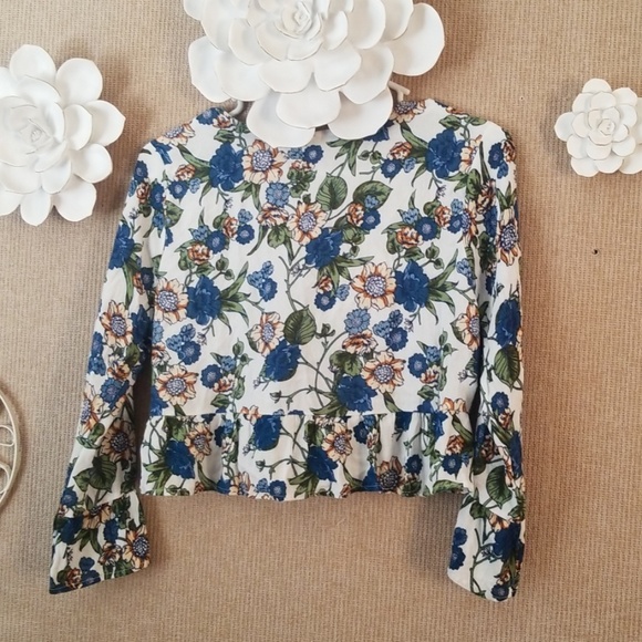 Sky and Sparrow Crop Top size M - Picture 6 of 7